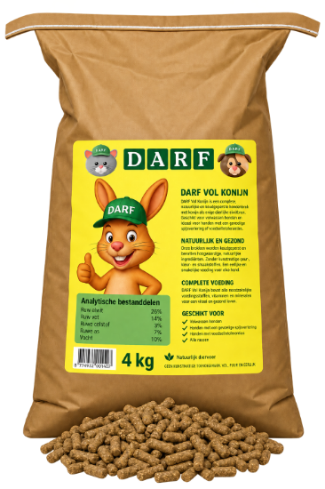 Afbeeldingen van DARF Vol Konijn 4 kg